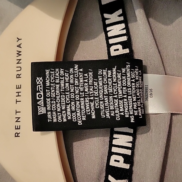 Victoria's Secret Pink Ultimate Grey Half Zip - Picture 4 of 8